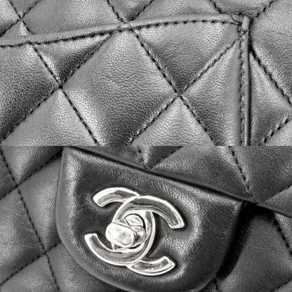 Chanel Shoulder Bag Quilted 25 Double Chain Flap Crossbody CC Logo Turnlock