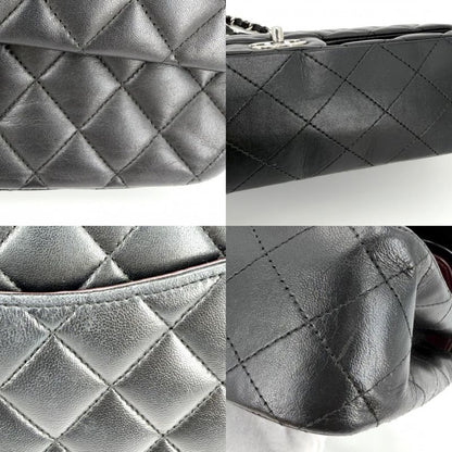 Chanel Shoulder Bag Quilted 25 Double Chain Flap Crossbody CC Logo Turnlock