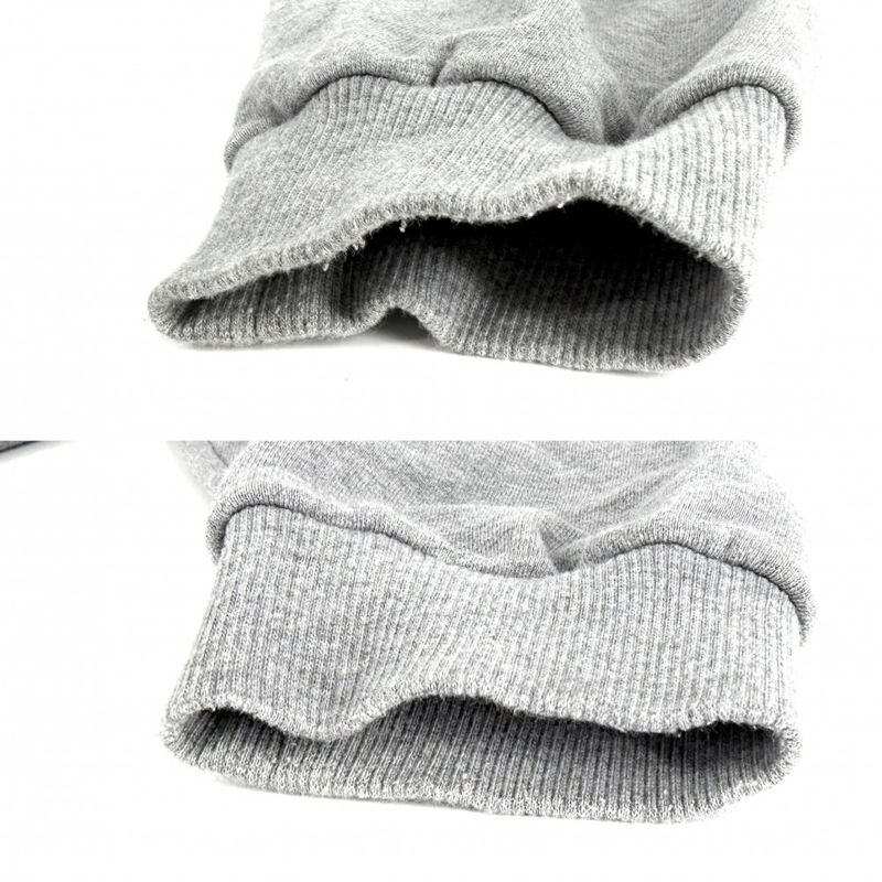 Celine Hoodie Luxury Top XXL Gray Silver Cotton Spring Autumn Winter