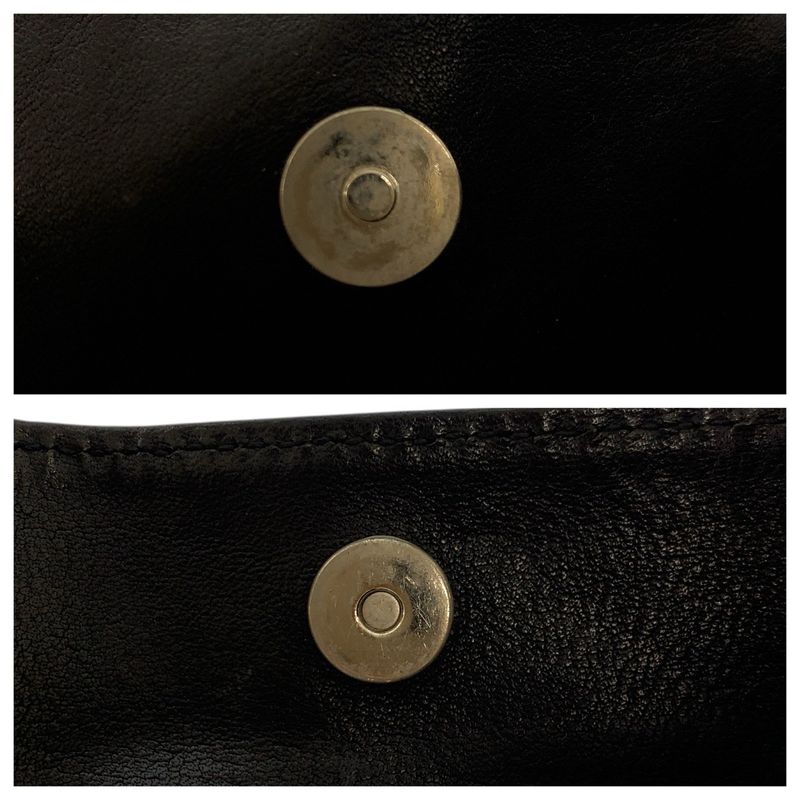 Gucci Black GG Canvas Leather Tote Shoulder Bag