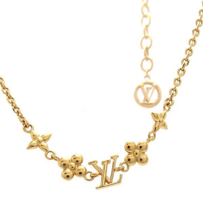 Louis Vuitton Baby Necklace Metal Monogram
