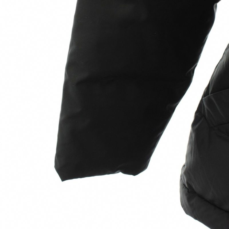 Moncler Blue Tag Down Jacket 38 Black