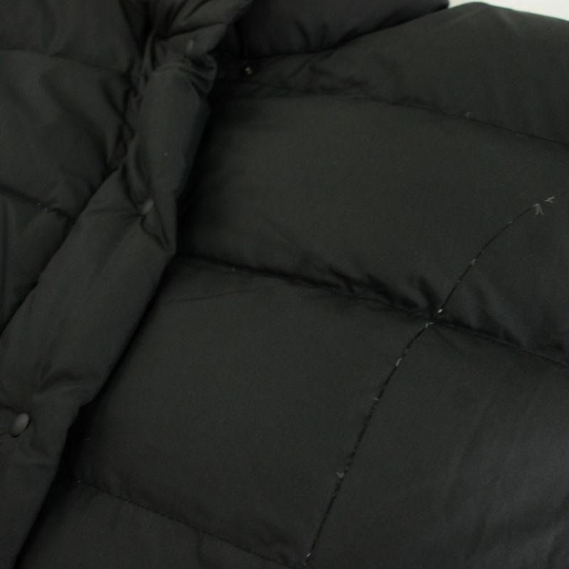 Moncler Blue Tag Down Jacket 38 Black