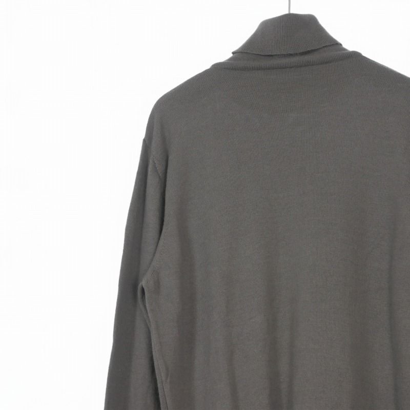 Gucci Cashmere Blend Turtleneck Knit Sweater Long Sleeve M Gray
