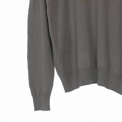 Gucci Cashmere Blend Turtleneck Knit Sweater Long Sleeve M Gray