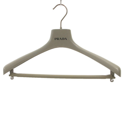 Prada Leather Jacket Epaulette M Brown