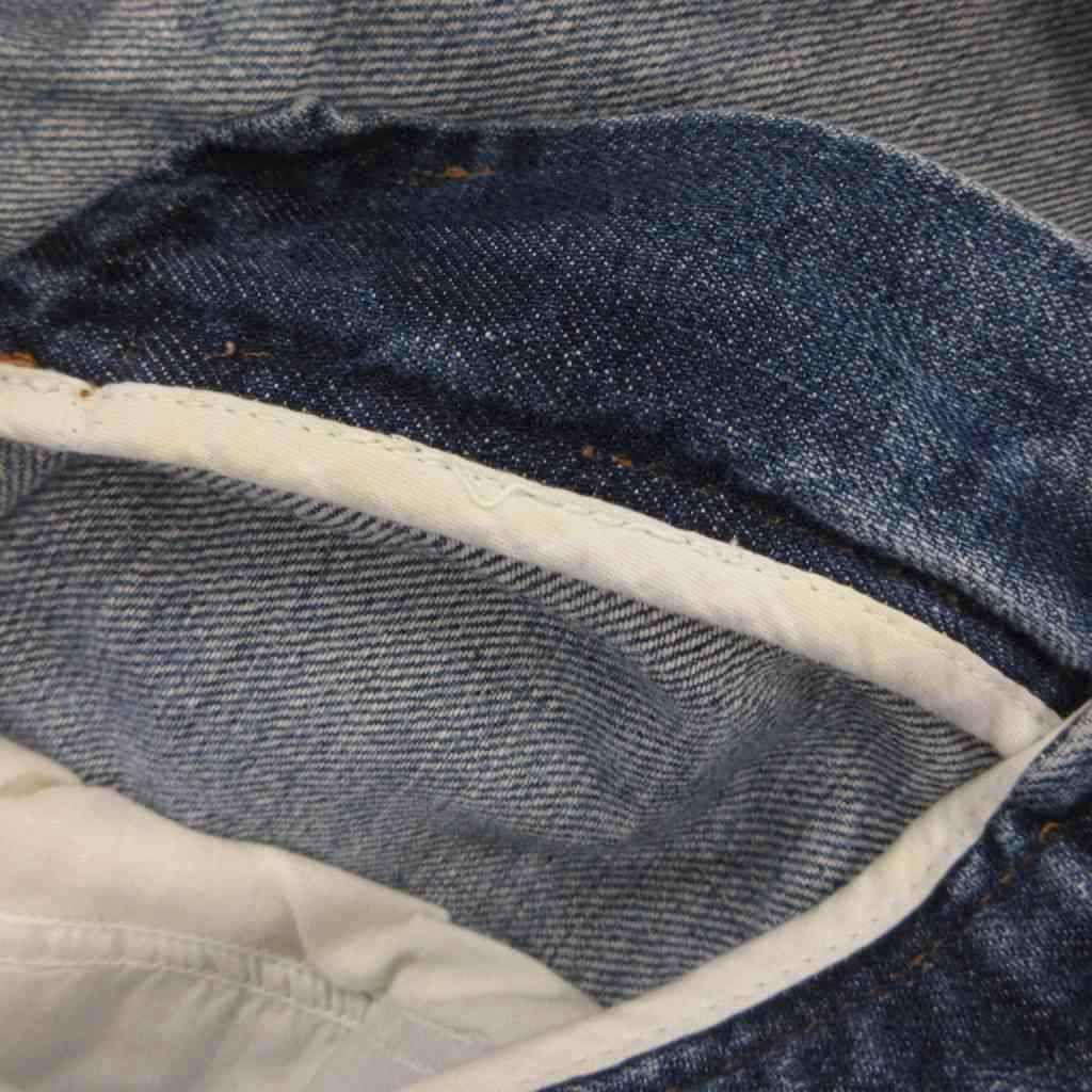 Dolce & Gabbana 14 Denim Pants Jeans Straight Distressed 46 Indigo
