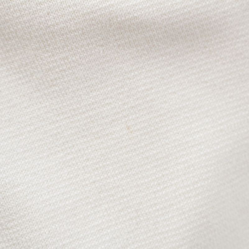 Gucci Silk Cotton Logo Embroidery Short Sleeve Sweater Knit Top White XL