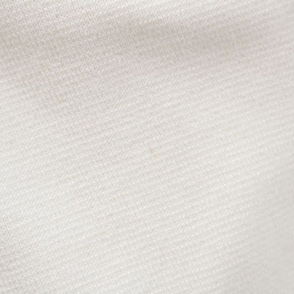 Gucci Silk Cotton Logo Embroidery Short Sleeve Sweater Knit Top White XL