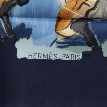 Hermes Carre 90 Silk Concerto Scarf