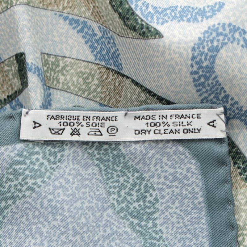 Hermes Carre 90 Silk Peintre du Cheval Horse Drawing Scarf