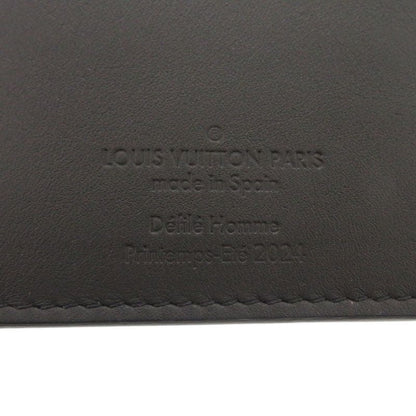 Louis Vuitton LV Blason Portefeuille Brother NM Leather Black Wallet