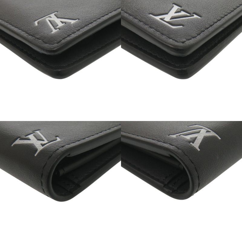 Louis Vuitton LV Blason Portefeuille Brother NM Leather Black Wallet