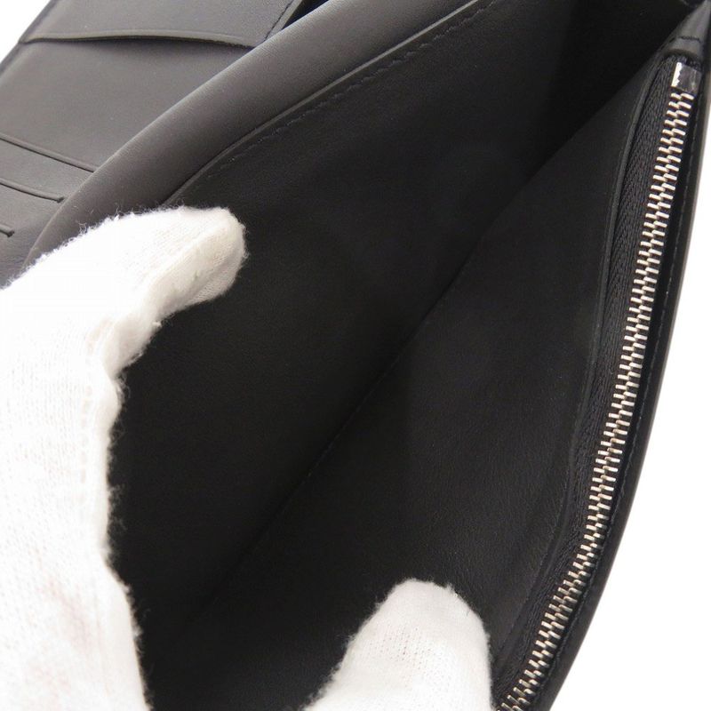 Louis Vuitton LV Blason Portefeuille Brother NM Leather Black Wallet