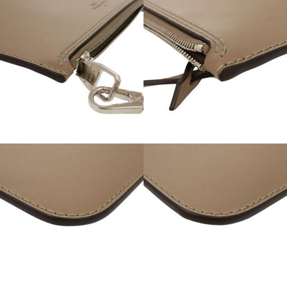 Louis Vuitton Hina MM Pouch Leather Brown