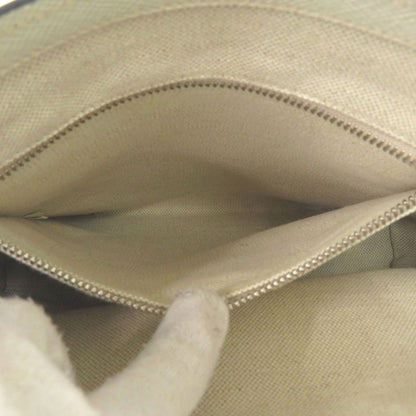 Prada Triangle Logo Plato Tote Silver Saffiano Leather White Shoulder Bag