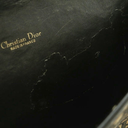 Dior Clutch Party Trotter Pattern Beige Black