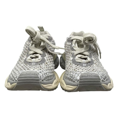 Balenciaga Sneakers Fishnet 37 Mesh Crystal White Gray
