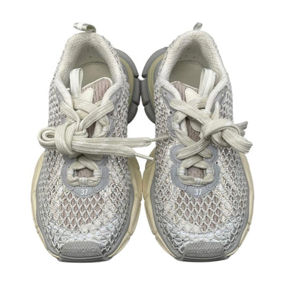 Balenciaga Sneakers Fishnet 37 Mesh Crystal White Gray