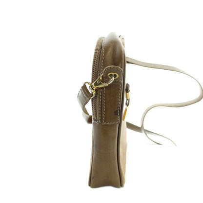 Loewe Shoulder Bag Crossbody Logo Leather Anagram Brown