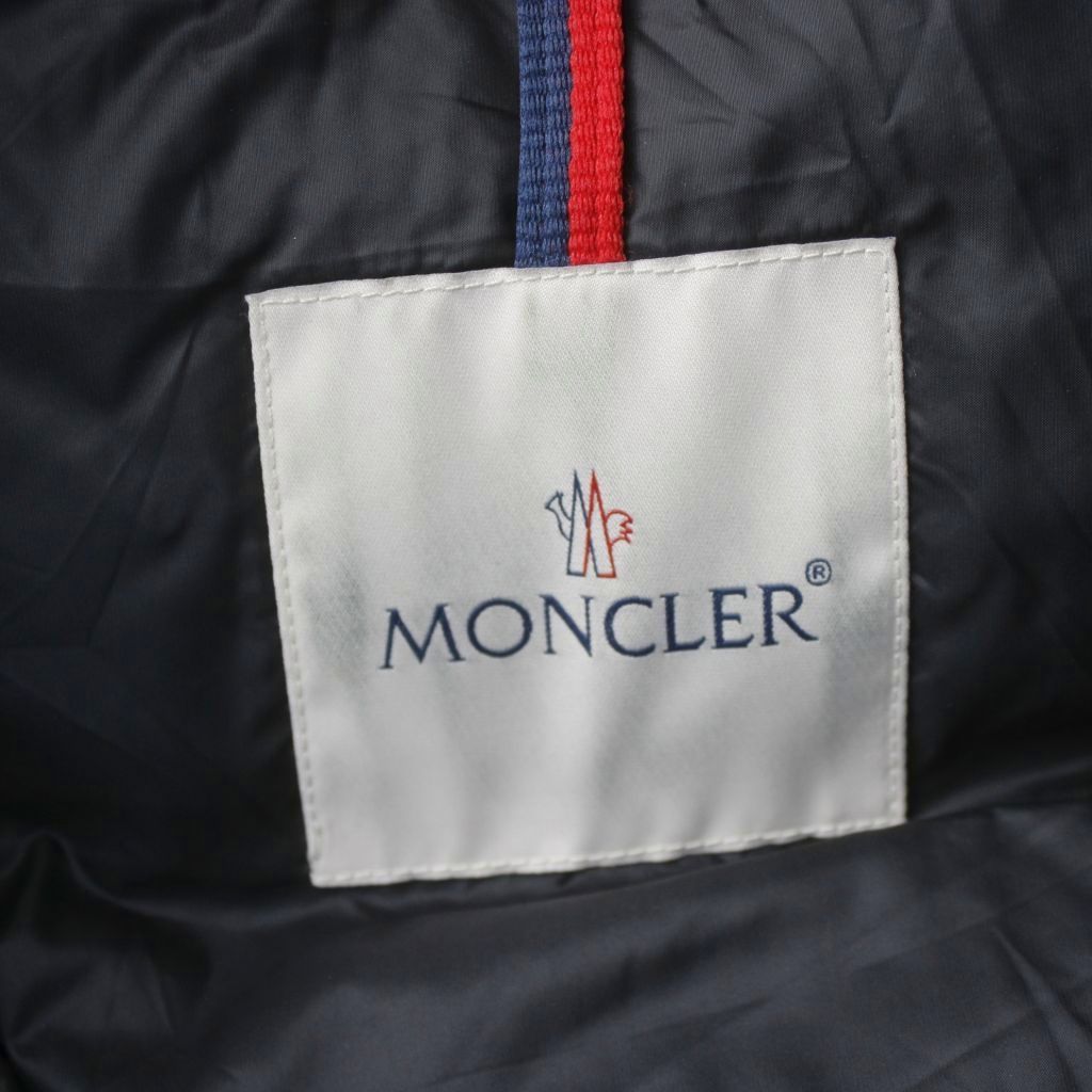 Moncler Sassiere Down Jacket Patch Logo 1 Navy MW