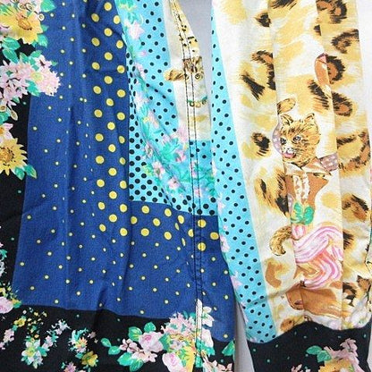 Versace Jeans Couture Shirt Casual Long Sleeve Allover Pattern Medusa Cat
