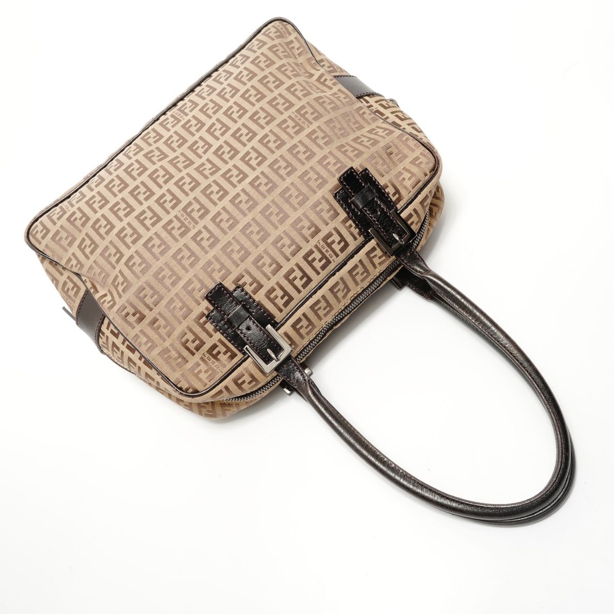 Fendi Shoulder Bag Zucchino Canvas