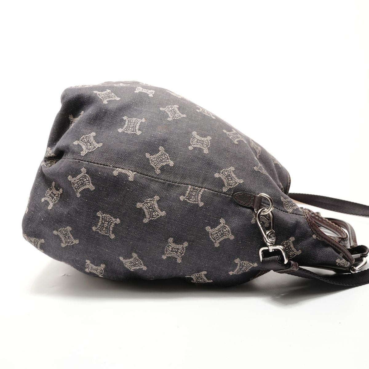 Celine Shoulder Bag Macadam Denim 2-Way