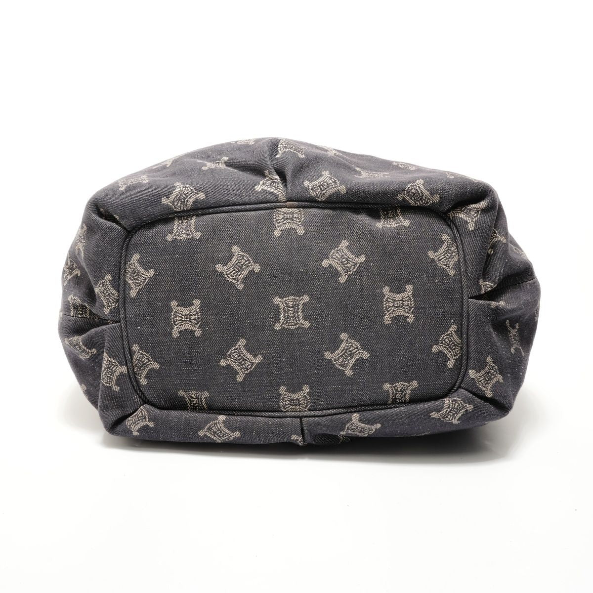 Celine Shoulder Bag Macadam Denim 2-Way