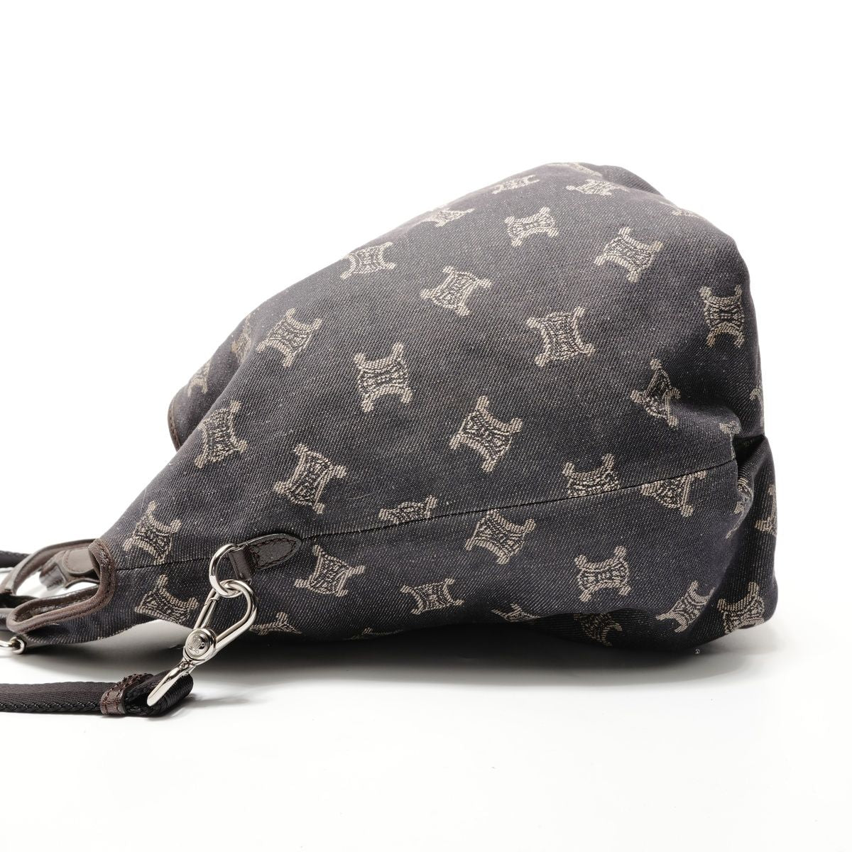 Celine Shoulder Bag Macadam Denim 2-Way