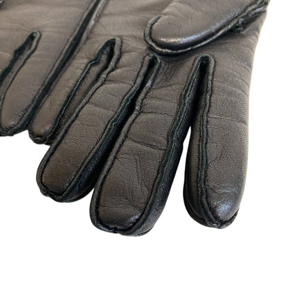 Gucci Gloves Leather Black
