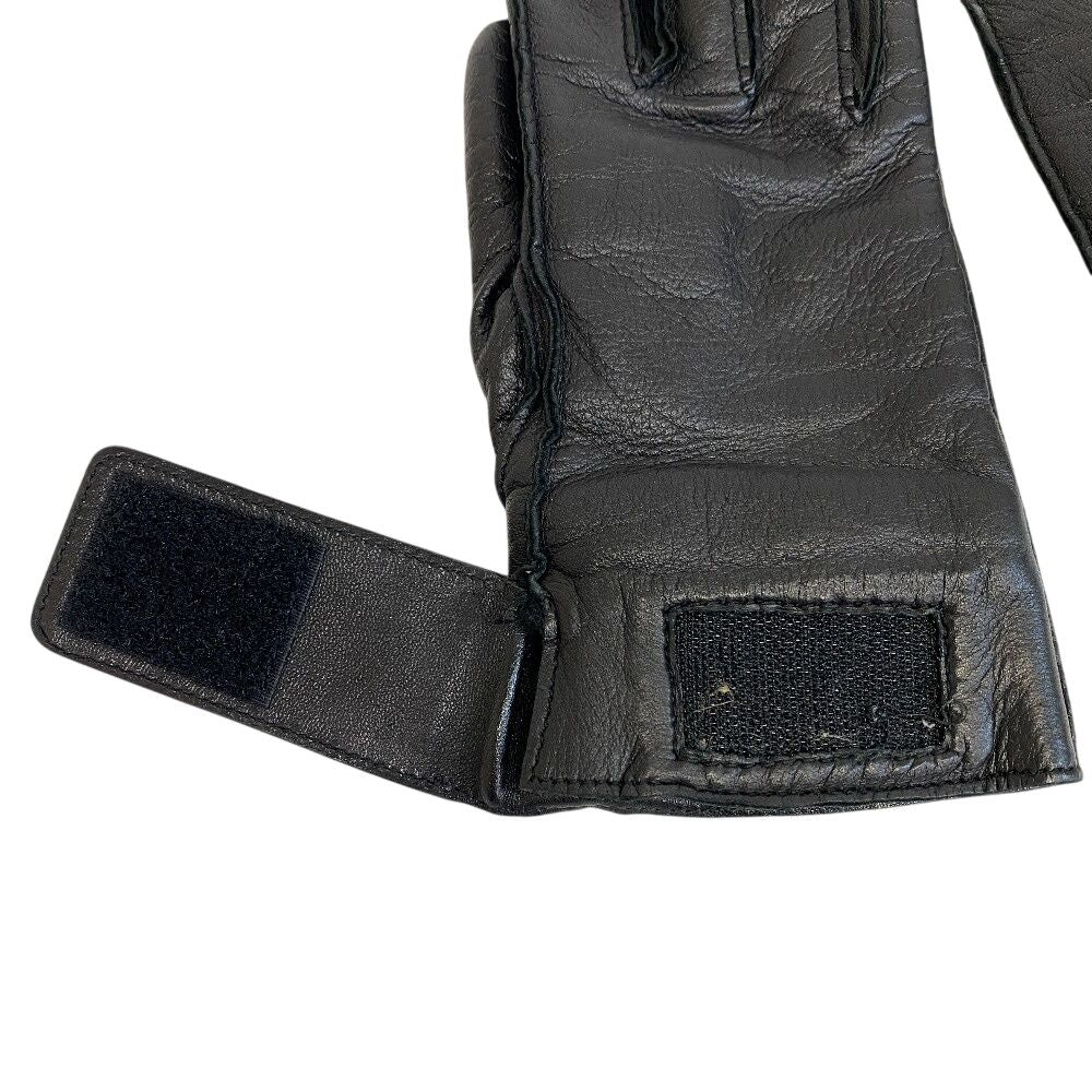 Gucci Gloves Leather Black