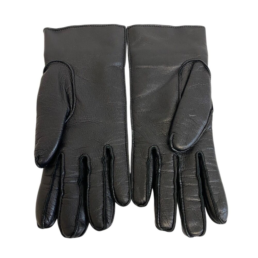 Gucci Gloves Leather Black