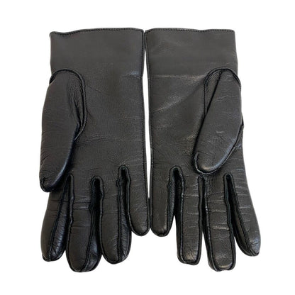 Gucci Gloves Leather Black