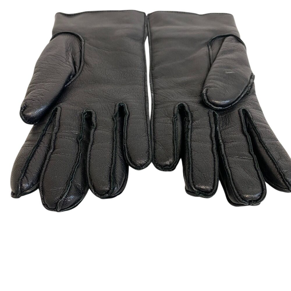 Gucci Gloves Leather Black