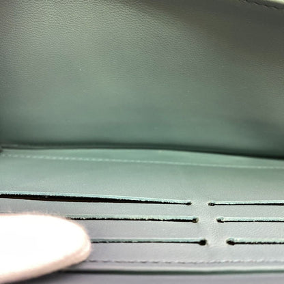 Louis Vuitton Zippy Wallet Monogram Embossed Leather Blue Glacier