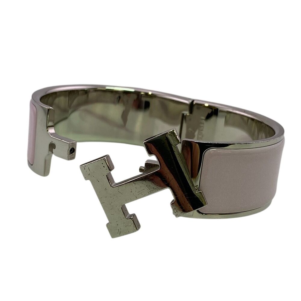 Hermes Clic Clac GM Bangle Pink Bracelet