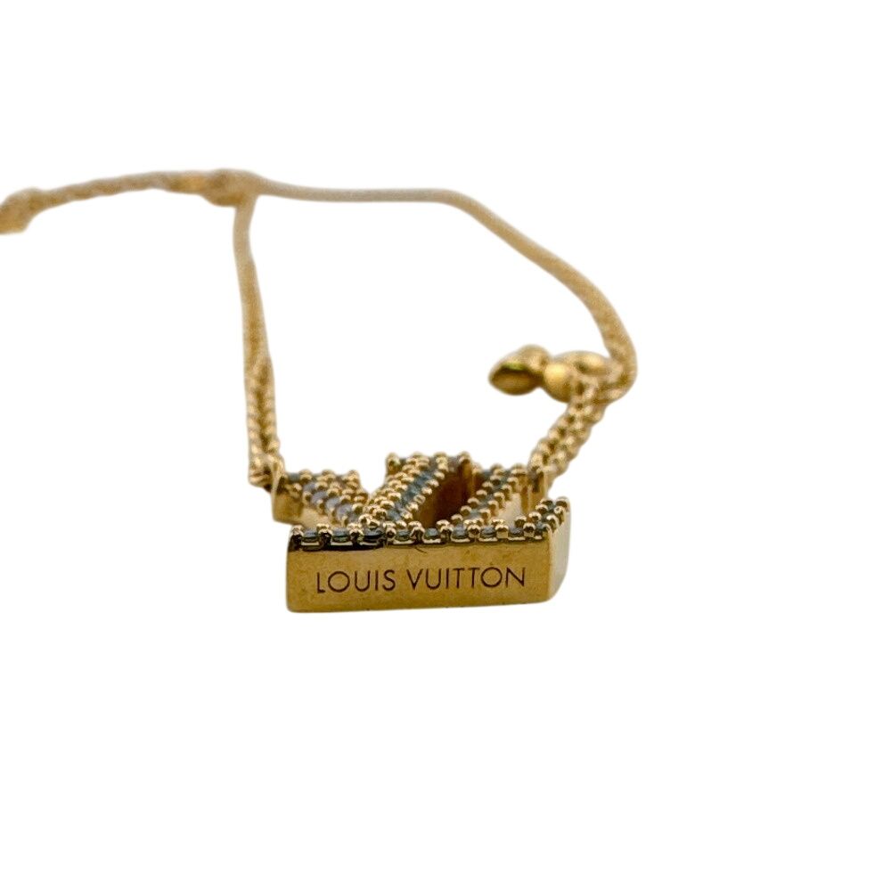 Louis Vuitton Iconic LV Necklace Gold