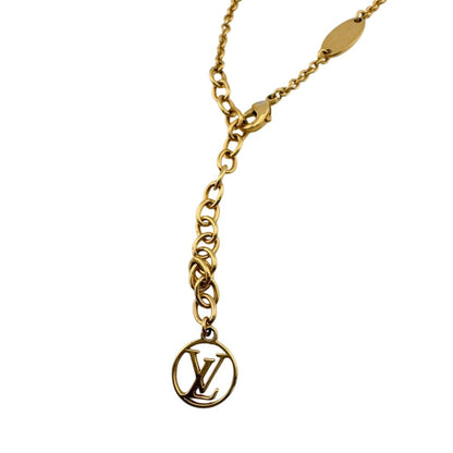 Louis Vuitton Iconic LV Necklace Gold