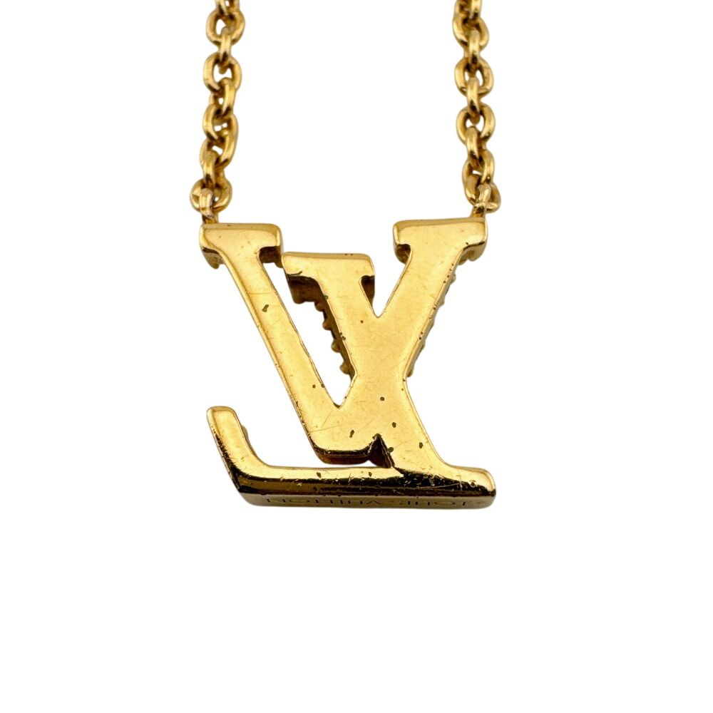 Louis Vuitton Iconic LV Necklace Gold
