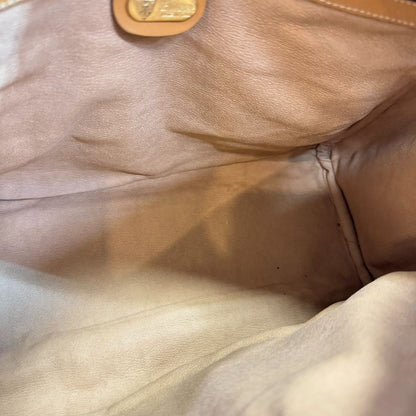 Gucci Vintage Micro GG Boston Bag Brown