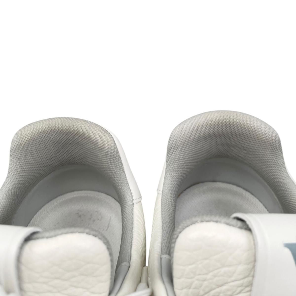 Louis Vuitton Sneakers Trainer 37 Leather LV logo Monogram Flower White
