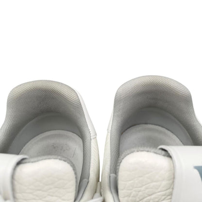 Louis Vuitton Sneakers Trainer 37 Leather LV logo Monogram Flower White