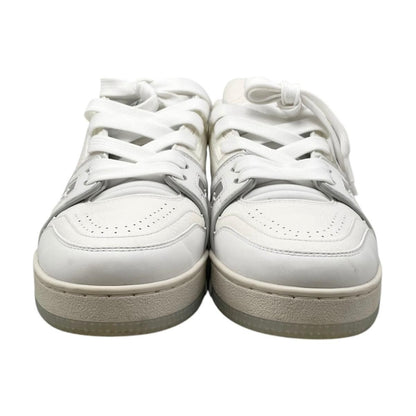 Louis Vuitton Sneakers Trainer 37 Leather LV logo Monogram Flower White