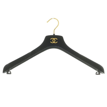 Chanel Tweed Jacket Outer Wool 40 Black