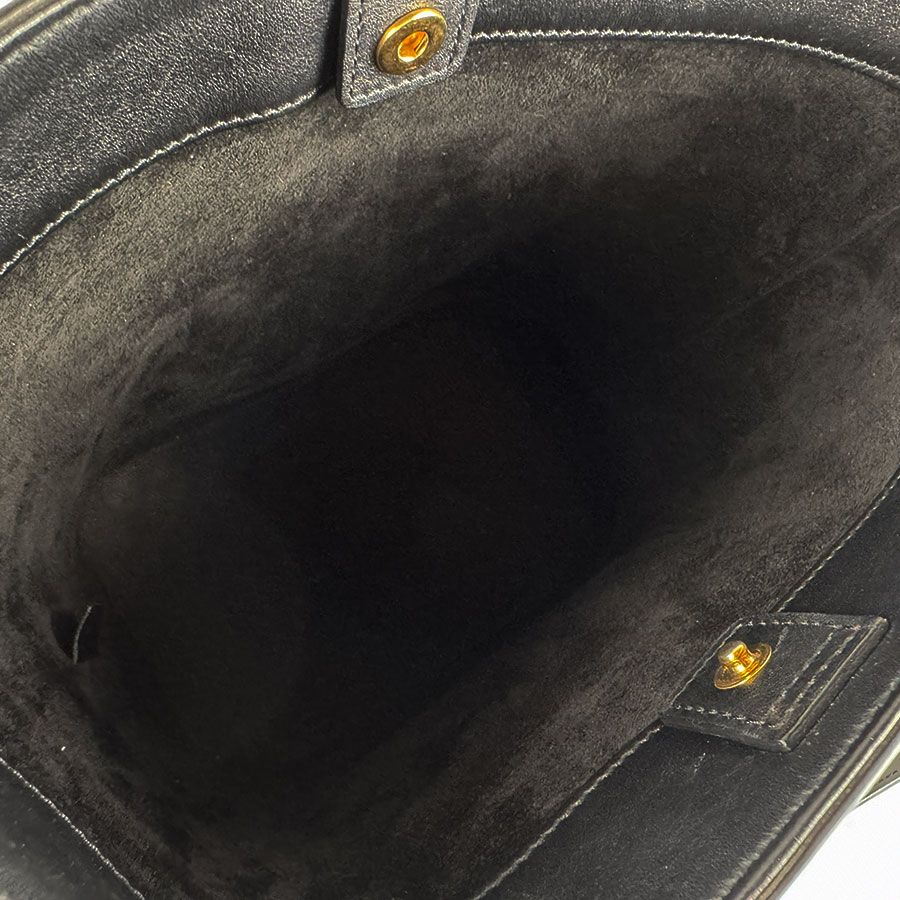 Celine Shoulder Bag Small Basket Cuir Triomphe