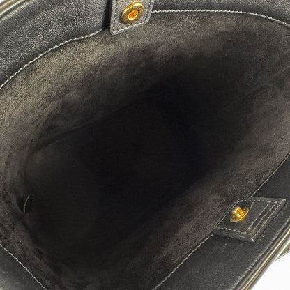 Celine Shoulder Bag Small Basket Cuir Triomphe