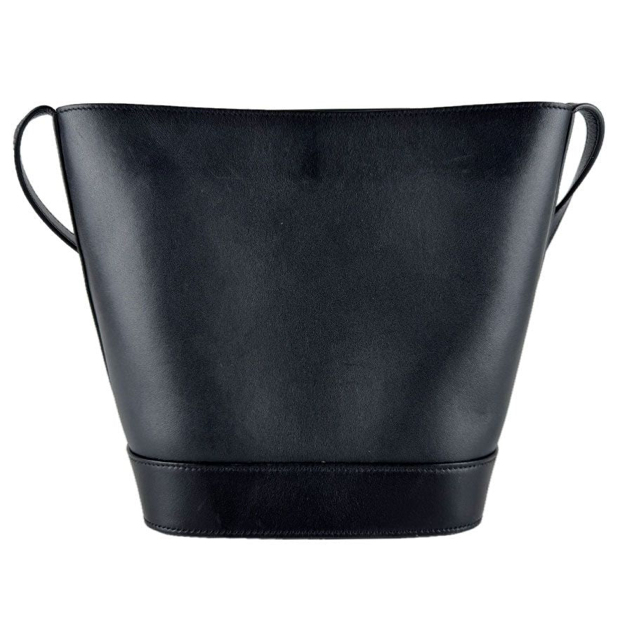 Celine Shoulder Bag Small Basket Cuir Triomphe