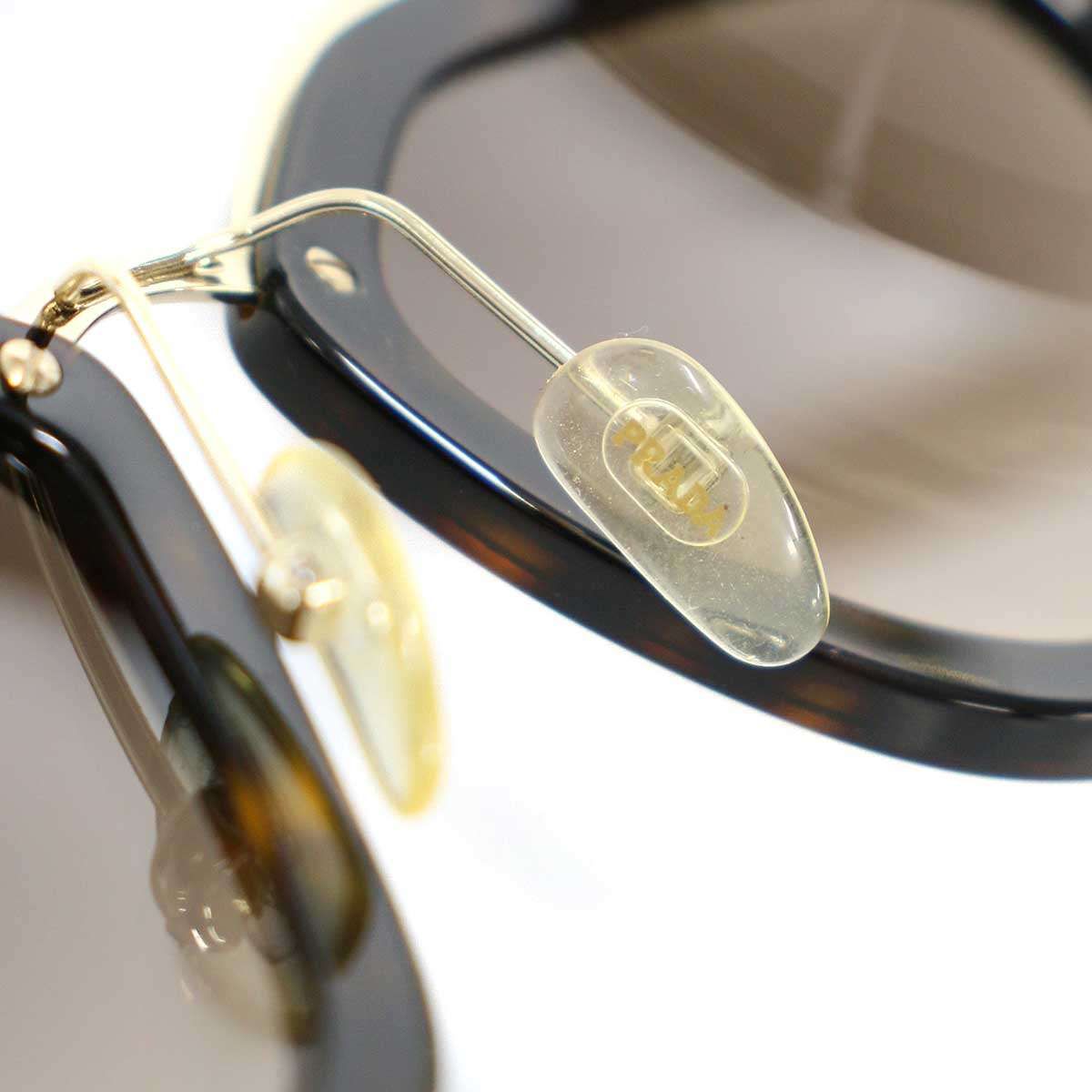Prada Sunglasses Eyewear Brown Gold