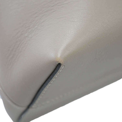 Fendi by the Way 2-Way Leather Handbag Grey Gee